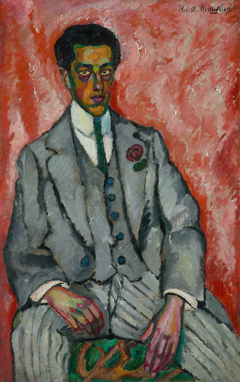 Илья Машков. «Портрет Е.И. Курлянда», 1909