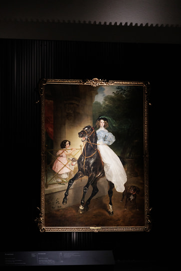 Карл Брюллов. «Всадница», 1832