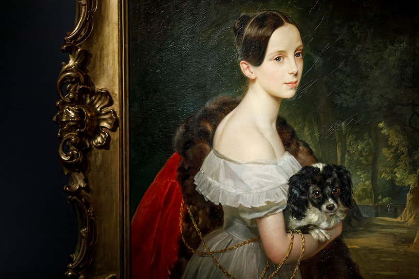 Карл Брюллов. «Портрет великой княжны Александры Николаевны», около 1837–1840