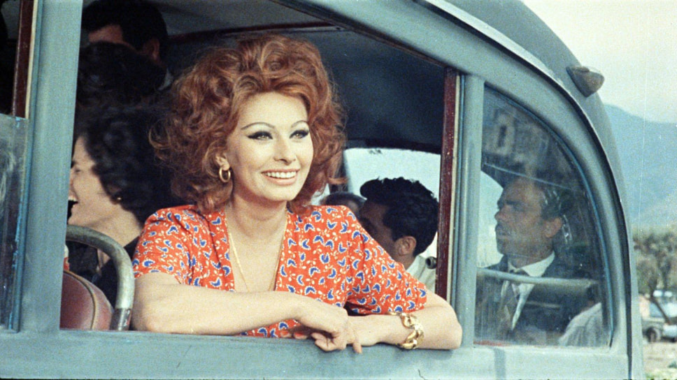 Кадр из фильма «Брак по-итальянски», режиссер Витторио Де Сика, 1964