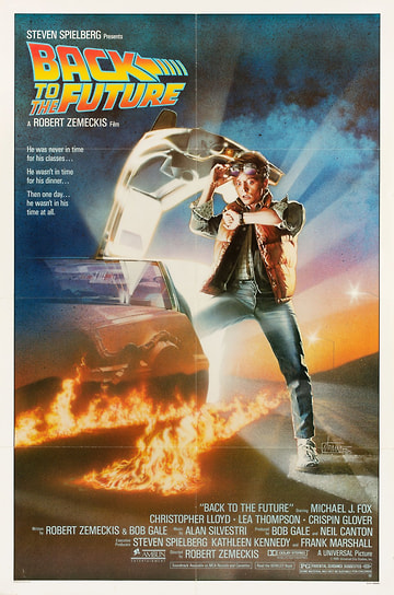 Постер к фильму «Назад в будущее», 1985