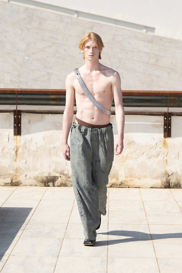 Niccol&amp;ograve; Pasqualetti на Pitti Uomo 108 с коллекцией SS 2026