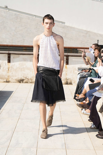 Niccol&amp;ograve; Pasqualetti на Pitti Uomo 108 с коллекцией SS 2026