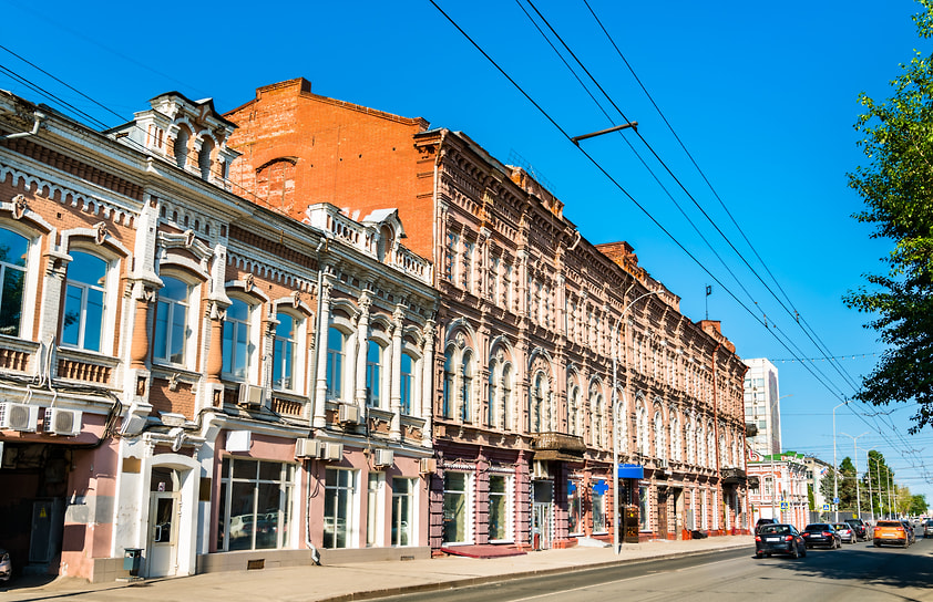 Застройка центра Саратова