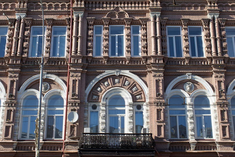 Здание гостиницы «Московская» в Саратове, 1901 