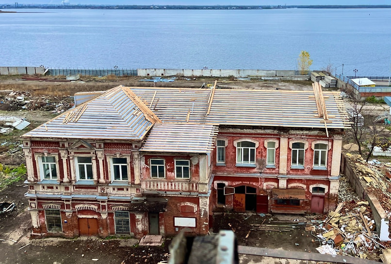 Административная постройка комплекса мельницы мукомола Константина Рейнеке