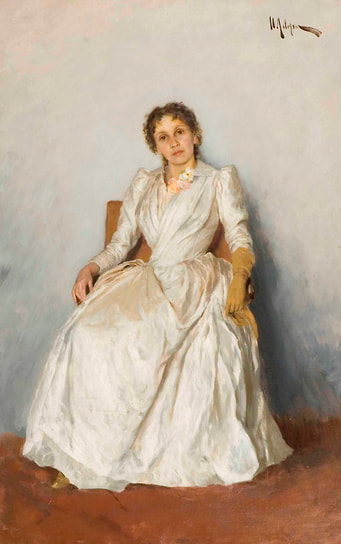 Исаак Левитан. «Портрет Софьи Петровны Кувшинниковой», 1888