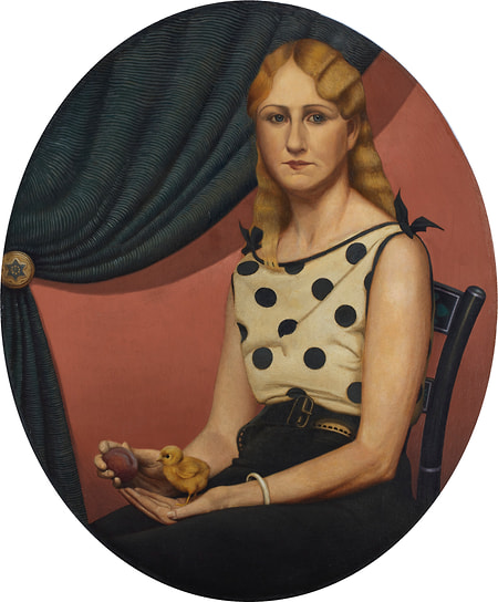 Грант Вуд. «Портрет Нэн», 1931