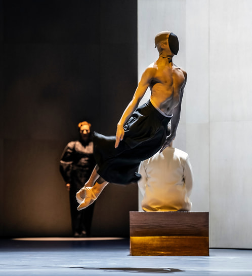 Сцена из постановки «Родословная Иокасты» хореографа Уэйна Макгрегора