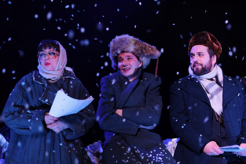 Сцена из спектакля «Ося. Иосиф. Joseph», режиссер Олег Сапиро